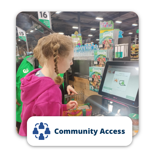 Community Access Image Button